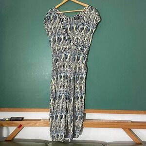 Vintage 1990s multicoloured midi romper